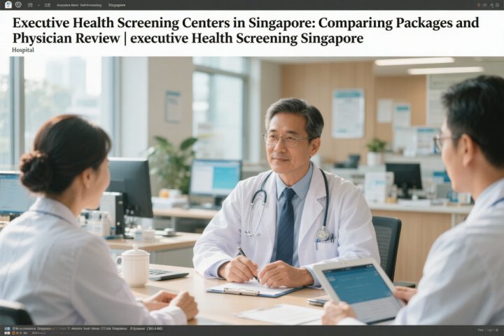 Executive Health Screening Centers in Singapore: Comparing Packages and Physician Review