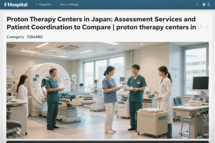 Proton Therapy Centers in Japan: Assessment Services and Patient Coordination to Compare