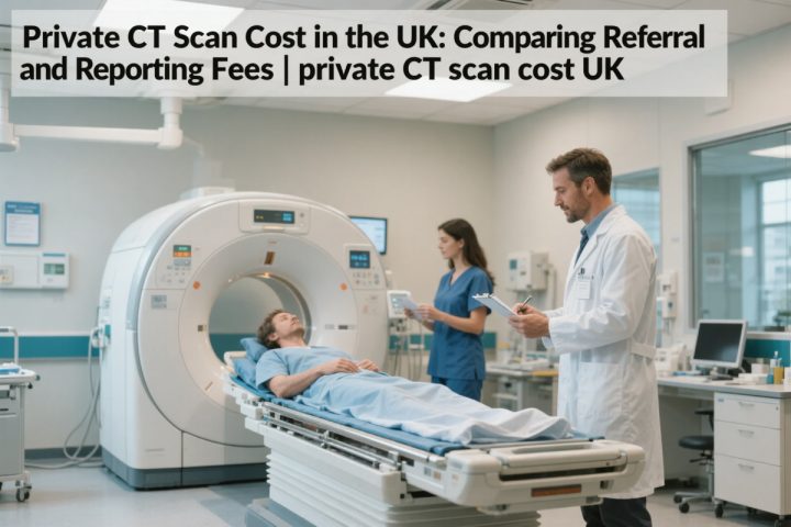 Private CT Scan Cost in the UK: Comparing Referral and Reporting Fees