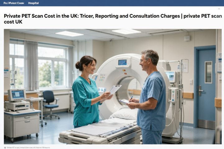 Private PET Scan Cost in the UK: Tracer, Reporting and Consultation Charges