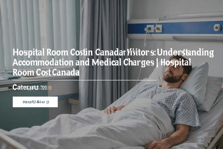Hospital Room Cost in Canada for Visitors: Understanding Accommodation and Medical Charges