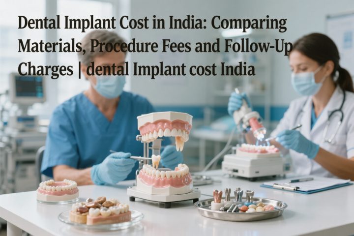 Dental Implant Cost in India: Comparing Materials, Procedure Fees and Follow-Up Charges