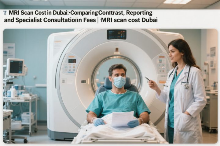 MRI Scan Cost in Dubai: Comparing Contrast, Reporting and Specialist Consultation Fees