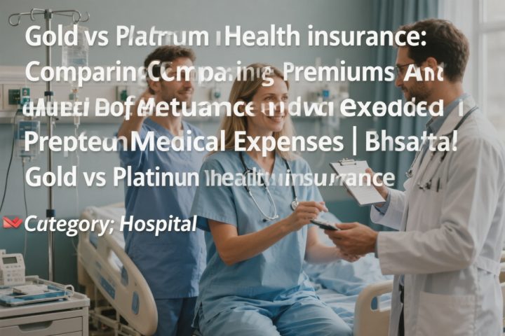 Gold vs Platinum Health Insurance: Comparing Premiums and Expected Medical Expenses