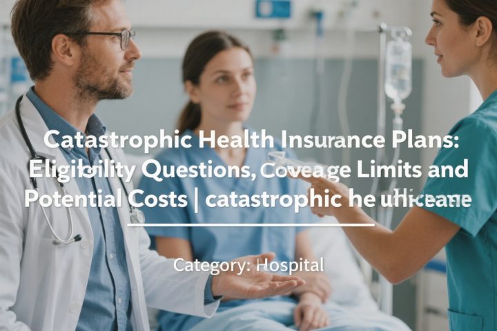 Catastrophic Health Insurance Plans: Eligibility Questions, Coverage Limits and Potential Costs