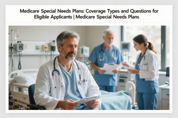 Medicare Special Needs Plans: Coverage Types and Questions for Eligible Applicants