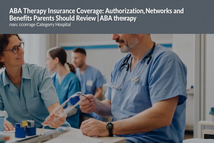 ABA Therapy Insurance Coverage: Authorization, Networks and Benefits Parents Should Review
