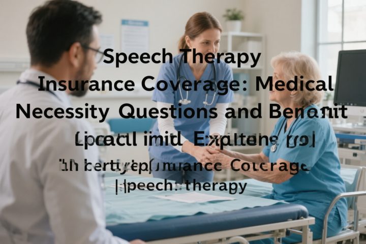 Speech Therapy Insurance Coverage: Medical Necessity Questions and Benefit Limits Explained