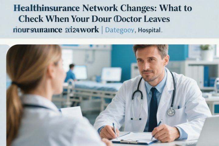Health Insurance Network Changes: What to Check When Your Doctor Leaves