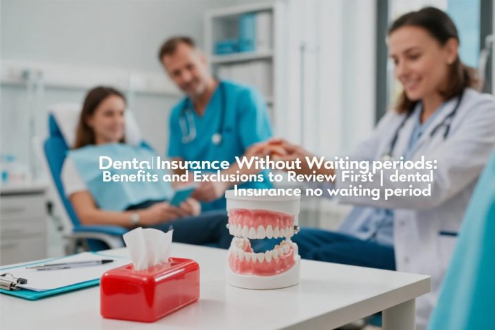 Dental Insurance Without Waiting Periods: Benefits and Exclusions to Review First