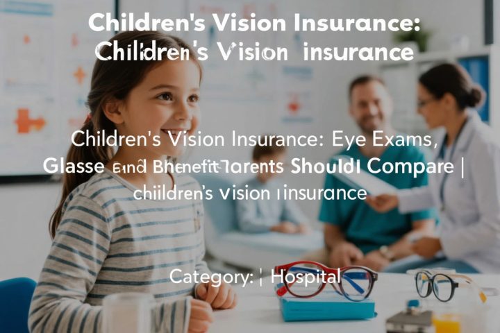 Children's Vision Insurance: Eye Exams, Glasses and Benefits Parents Should Compare