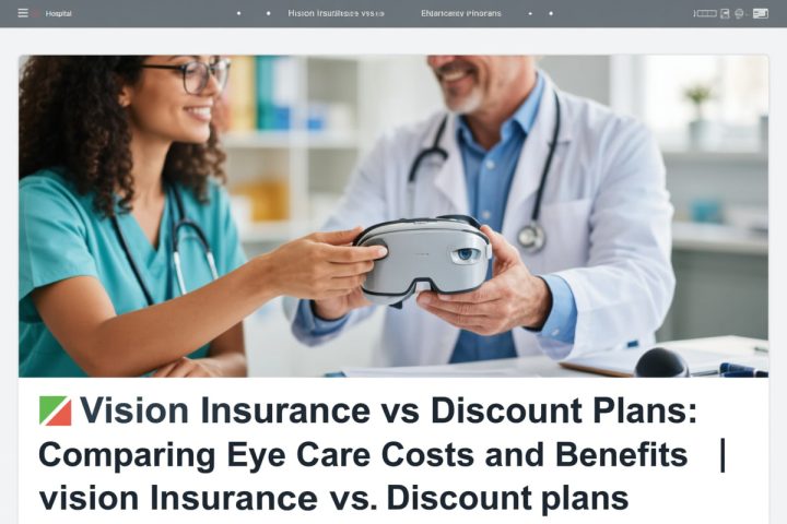 Vision Insurance vs Discount Plans: Comparing Eye Care Costs and Benefits