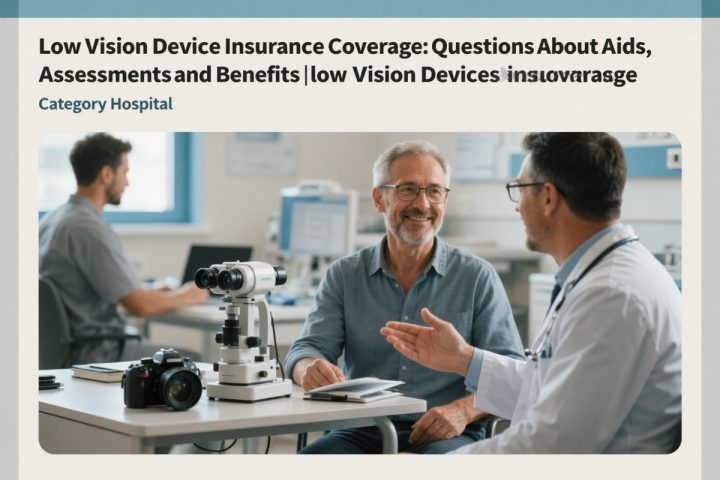 Low Vision Device Insurance Coverage: Questions About Aids, Assessments and Benefits