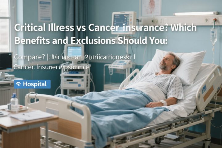 Critical Illness vs Cancer Insurance: Which Benefits and Exclusions Should You Compare?
