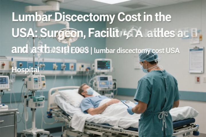 Lumbar Discectomy Cost in the USA: Surgeon, Facility and Anesthesia Fees