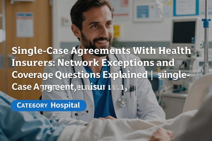 Single-Case Agreements With Health Insurers: Network Exceptions and Coverage Questions Explained