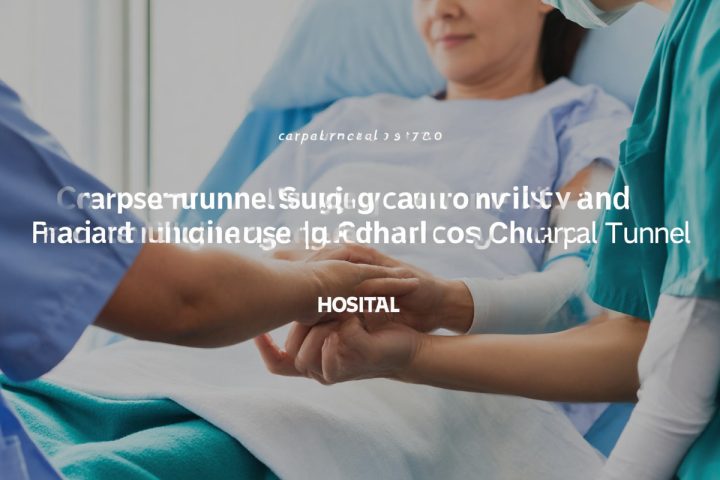 Carpal Tunnel Surgery Cost in the USA: Comparing Facility and Procedure Charges
