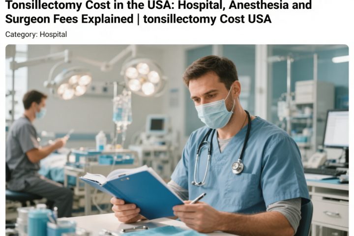 Tonsillectomy Cost in the USA: Hospital, Anesthesia and Surgeon Fees Explained