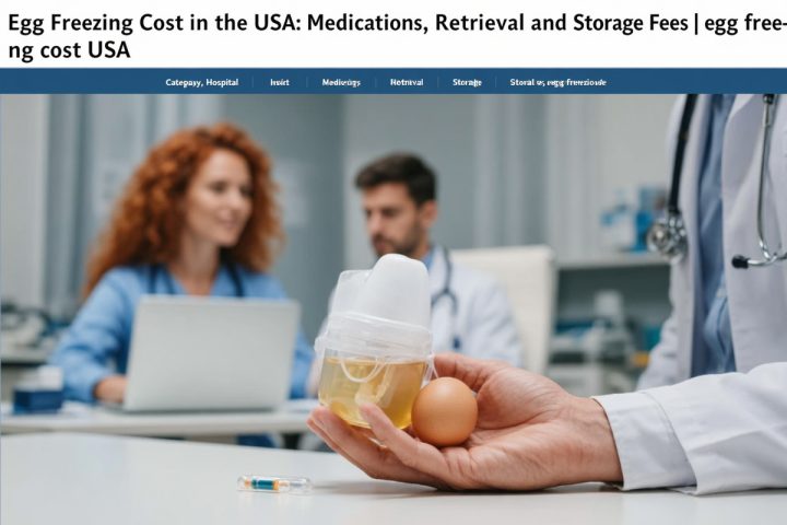 Egg Freezing Cost in the USA: Medications, Retrieval and Storage Fees