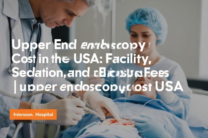 Upper Endoscopy Cost in the USA: Facility, Sedation and Biopsy Fees