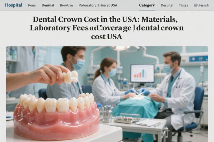 Dental Crown Cost in the USA: Materials, Laboratory Fees and Coverage