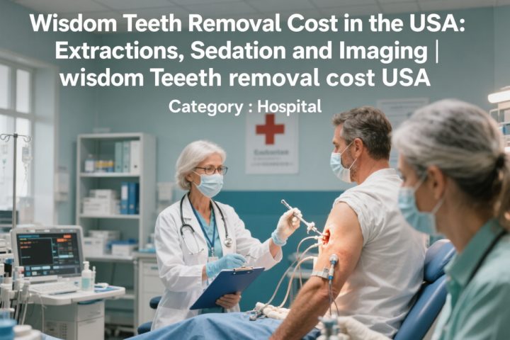 Wisdom Teeth Removal Cost in the USA: Extractions, Sedation and Imaging