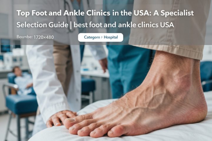 Top Foot and Ankle Clinics in the USA: A Specialist Selection Guide