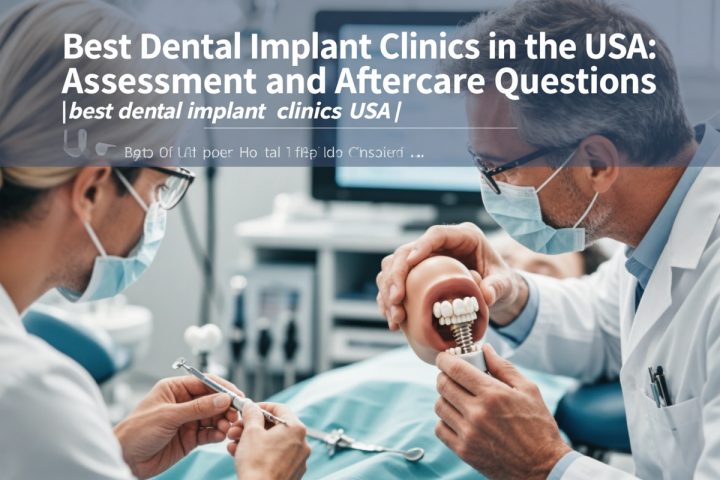 Best Dental Implant Clinics in the USA: Assessment and Aftercare Questions
