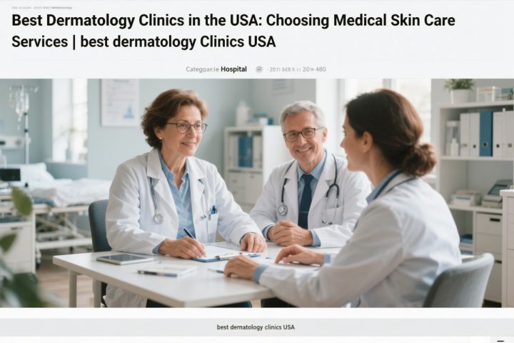 Best Dermatology Clinics in the USA: Choosing Medical Skin Care Services