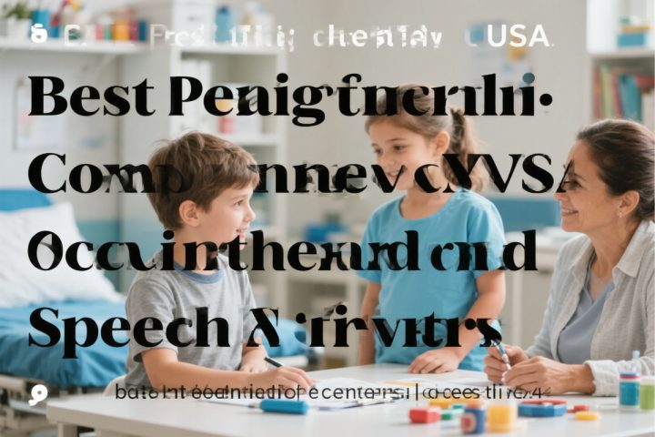 Best Pediatric Therapy Centers in the USA: Comparing Occupational and Speech Services