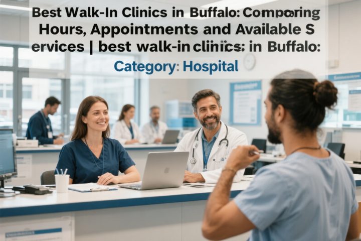Best Walk-In Clinics in Buffalo: Comparing Hours, Appointments and Available Services