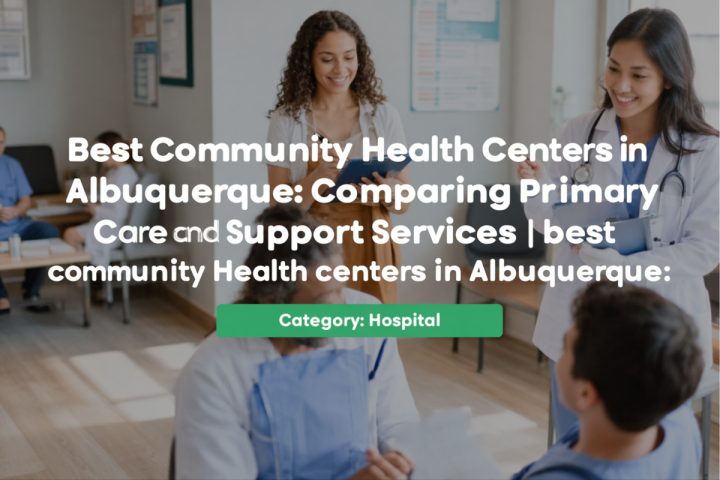 Best Community Health Centers in Albuquerque: Comparing Primary Care and Support Services