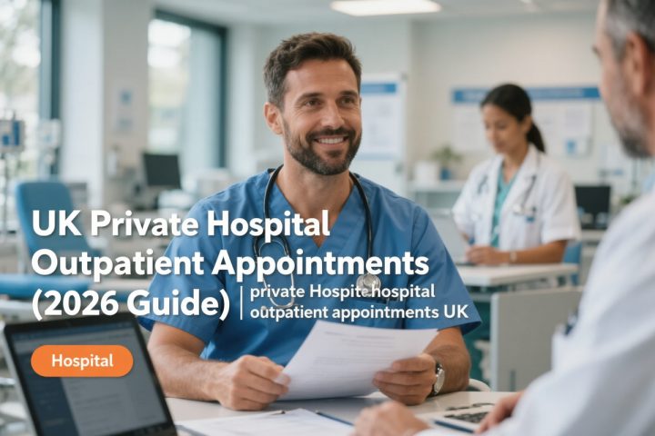 UK Private Hospital Outpatient Appointments (2026 Guide)