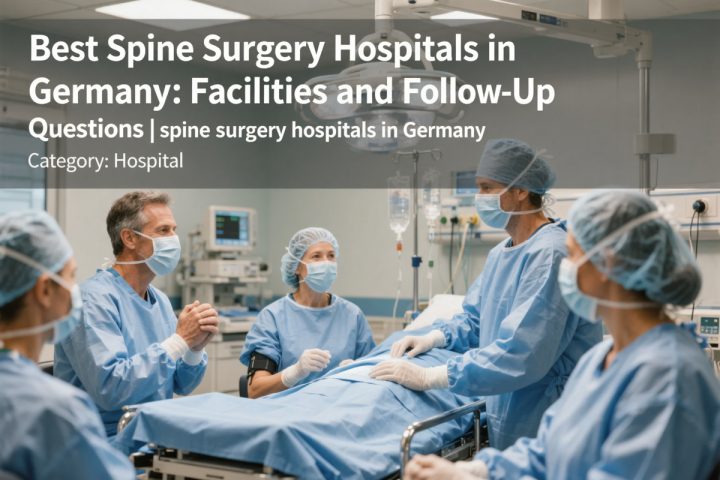 Best Spine Surgery Hospitals in Germany: Facilities and Follow-Up Questions