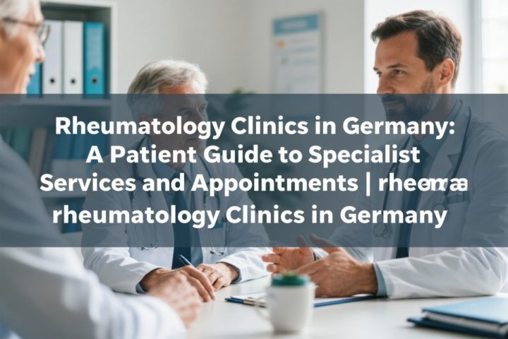 Rheumatology Clinics in Germany: A Patient Guide to Specialist Services and Appointments